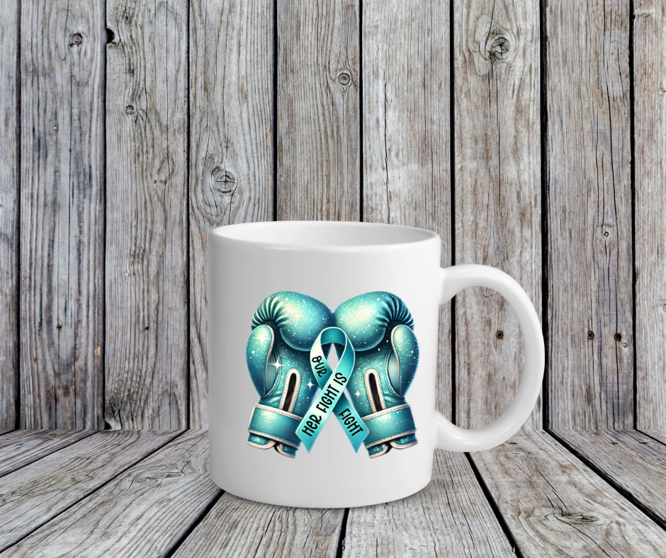 11 oz Gloves Coffee Mug (Double sided)